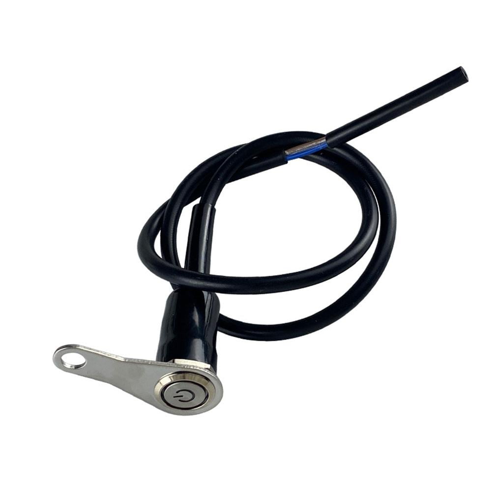 LED Motorcycle Handlebar Mount Switch ON/OFF Push Button Fog