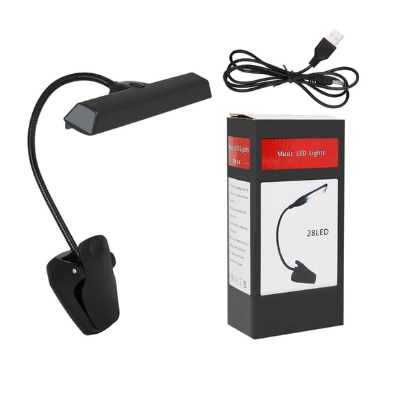 LED Music Stand Light Flexible Clip on Piano Lights Musical Instrument Accessory