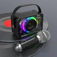 LED Music Sync Ambient Light Portable Home Family Karaoke 1800mah