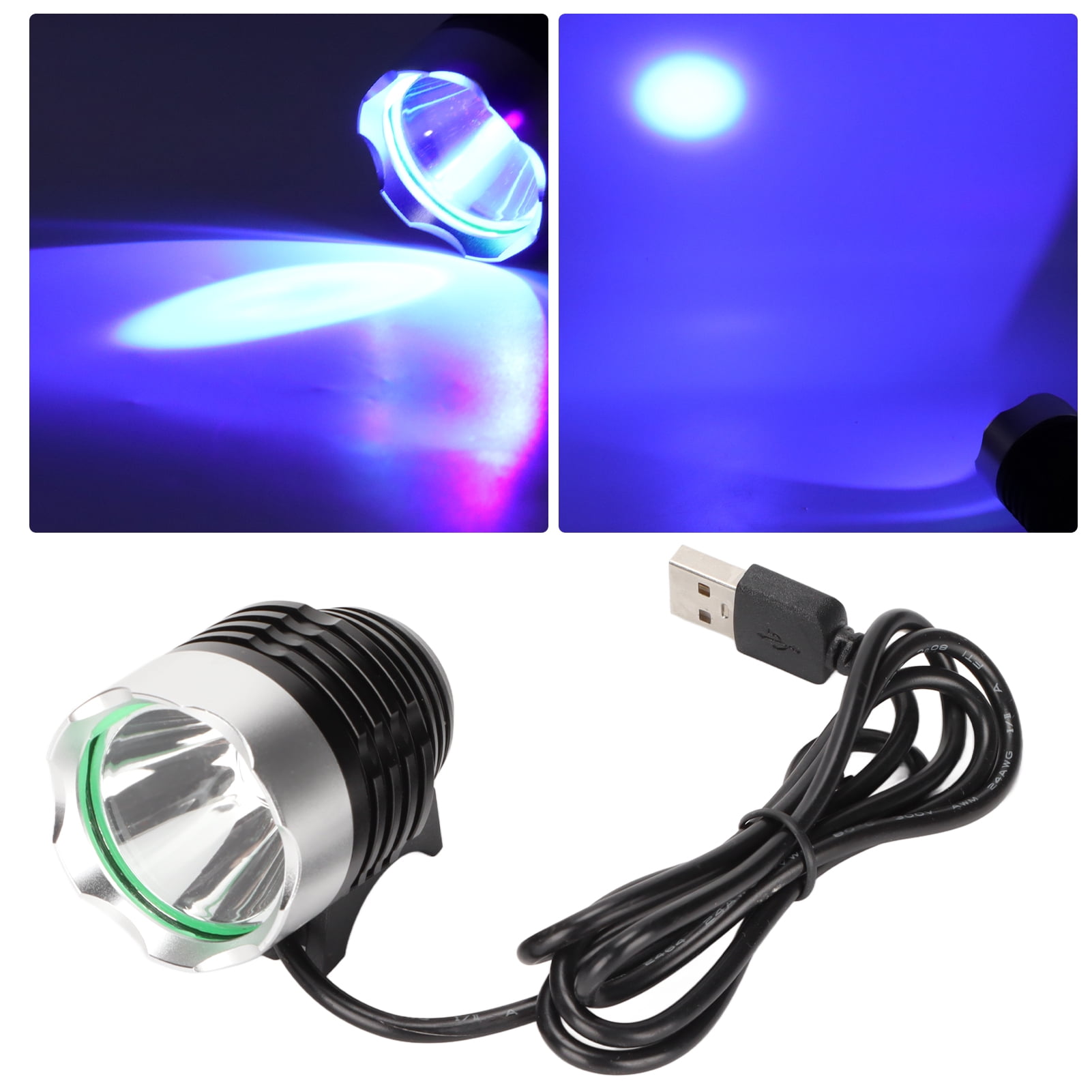 LED Nail Lamp, 5V 10W 3 Lighting Mode USB Powered 395nm Wavelength PVC Curing Light Lamp 3