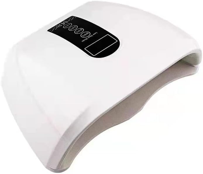 LED Nail Lamp, Nail Polish Light, Professional Nail Gel Polish Dryer Curing Lamp with 4 Timer Setting & 48 LED Lights, for School, Office, Home