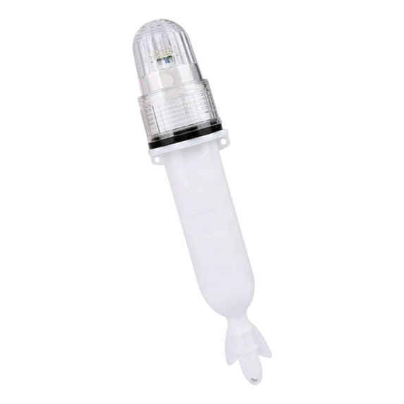 LED Navigation Light Waterproof Battery Operated Fish Attract Lamp White
