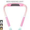 thumbnail image 1 of LED Neck Reading Light, 3 Color 5 Brightness Book Light for Reading in Bed, USB Rechargeable Reading Lamp , Night Light with Timer, Perfect for Reading Camping Repairing, Gifts for Mom, Pink, 1 of 6