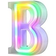 thumbnail image 1 of LED Neon Letter Lights, Light Up LED Letters Lights Light Up Marquee Letters Lights Letters Neon Signs Battery USB Multicolor, 1 of 8