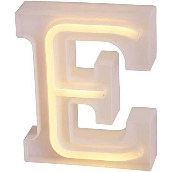 LED Neon Letter Lights, Light Up LED Letters Lights Light Up Marquee Letters Lights Letters Neon Signs Battery USB Warm