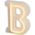 thumbnail image 1 of LED Neon Letter Lights, Light Up LED Letters Lights Light Up Marquee Letters Lights Letters Neon Signs Battery USB Warm, 1 of 8