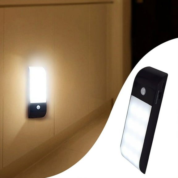 LED Night Light for Kids,Plug in Night Light,Light Sensor Nightlight,Smart Night Light for Baby,Bathroom,Stairs,Hallway,Bedroom,Nursery,USB Rechargeable Holiday Gifts