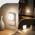 thumbnail image 1 of LED Night Light Lamp with Smart Sensor Dusk to Dawn Sensor, White, 1 of 6