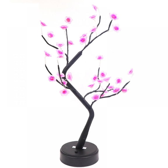 LED Night Light Mini Christmas Tree Copper Wire Garland Lamp For Home Kids Bedroom Decor Fairy Lights Luminary Holiday Lighting Warm White Lights, Ideal as Night Lights, Home Gift Idea