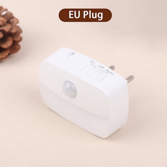 LED Night Light Motion Sensor EU US Plug Lamp Nightlights For Children Bedroom Decoration Hallway Stairs WC Bedside Night Lamp