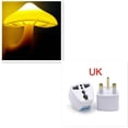 thumbnail image 1 of LED Night Light Mushroom Wall Socket Lamp EU US Plug Warm White Light-control Sensor Bedroom Light Home Decoration, 1 of 10