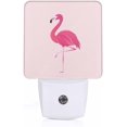 LED Night Light,Romantic Pink Flamingo LED Night Light Plug into Wall