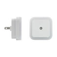LED Night Light With Auto Dusk To Dawn Sensor Plug In Wall Square Light