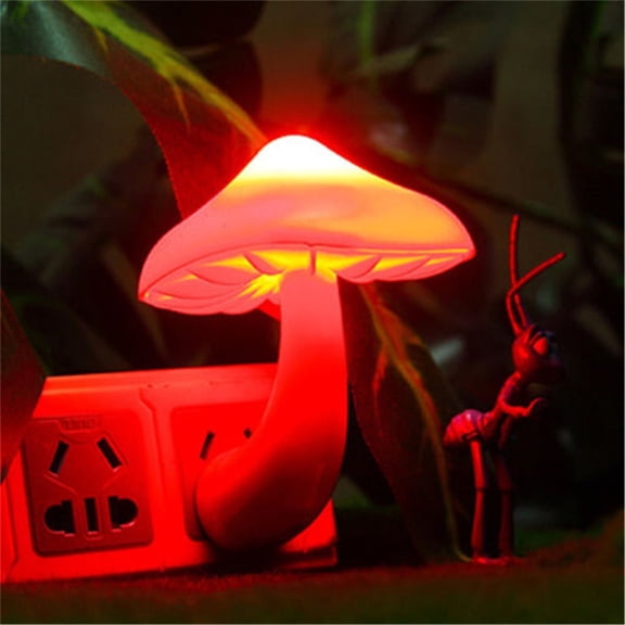 LED Night Light With Dusk to Dawn Sensor Plug In for Bedroom Hallway and Nursery