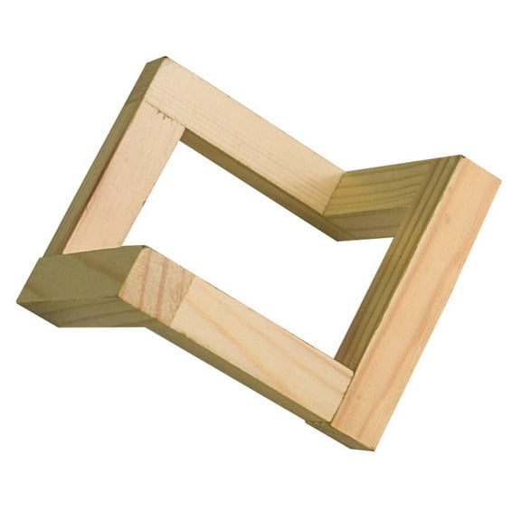 LED Night Light Wooden Stand | Table Desk Base | European Style Decorative Lamp Holder | Natural Wood Finish | Durable Construction | Home Decor Accent | 8cm x 5.5cm | 1 Pack