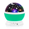 thumbnail image 1 of LED Night Lights for Kids, Star Projector, Star Lights for Bedroom, Glow in The Dark Stars, 360 Degree Rotation, Christmas Birthday Gifts for Kids, Light Lamp Sensory Aesthetic Room Decor, Green, 1 of 7