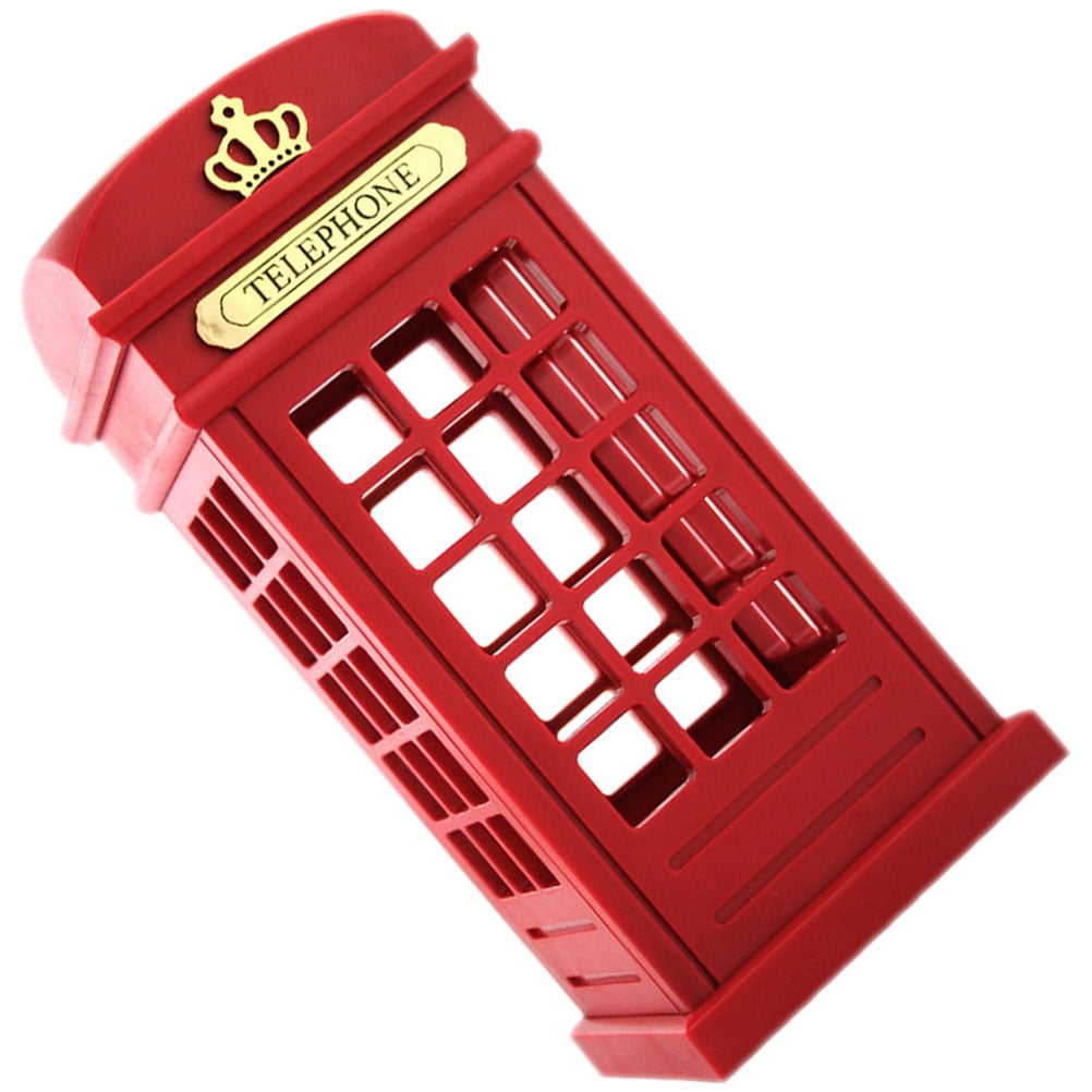 YuYiSan Unique Telephone Booth Table Lamp Bedroom Touch Control ...