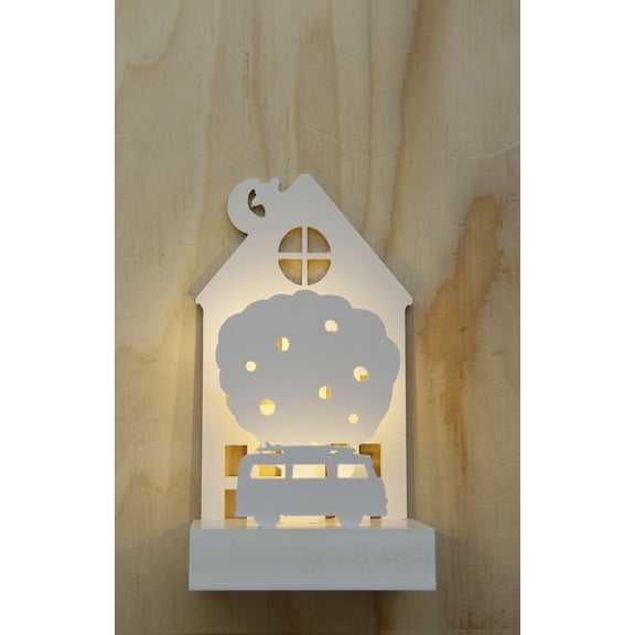 LED Nursery Night Light for Kids: Wunders Cute Animal Baby Night Light, Portable Battery-Operated Infant or Toddler Lamp, Comforting Warm Yellow Light lasts over 300 Hours on 3 AA Batteries