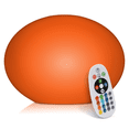thumbnail image 1 of LED Oblate Ball Light,14" LED Oblate Light with Remote Control, Rechargeable 16 Color-Changing Nightlight Dimmable Mood Lighting Lamp, Waterproof Home Bar Pool Party Decorative Light, 1 of 1