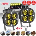 thumbnail image 1 of LED Off-Road Driving Fog Light 2Pcs 40W 3 Inch LED Pod Light Work Auxiliary Light Ditch Light Suitable for Motorcycle Truck Car SUV ATV Boat Pickup Truck Tractor, 1 of 11