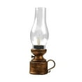 thumbnail image 1 of LED Oil Lamps Retro Kerosene Lamp Flameless Oil Lamp Candle Swing, 1 of 8