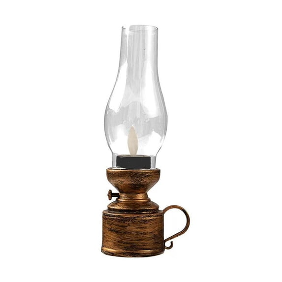 LED Oil Lamps Retro Kerosene Lamp Flameless Oil Lamp Electronic Candle