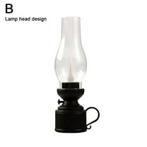 LED Oil Lamps Retro Kerosene Lamp Flameless Oil Lamp Swing Candle