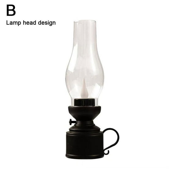 LED Oil Lamps Retro Kerosene Lamp Flameless Oil Lamp Swing Candle