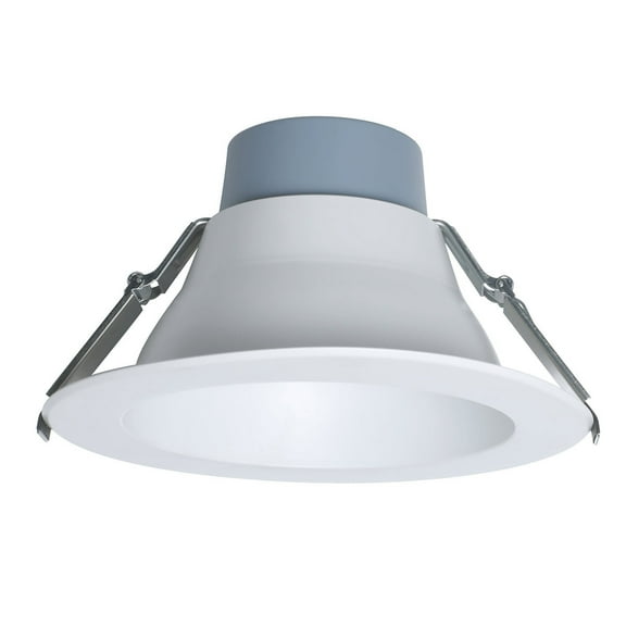 LED One 8 inch Downlight, Multi-Wattage 10W 1,000LM, 15W 1,500LM, 22W 2,000LM, Multi-CCT 3,000K, 3,500K, and 4000K, 0-10V Dimming, 120-277V, CRI90, UL, ES, and JA8 Listed