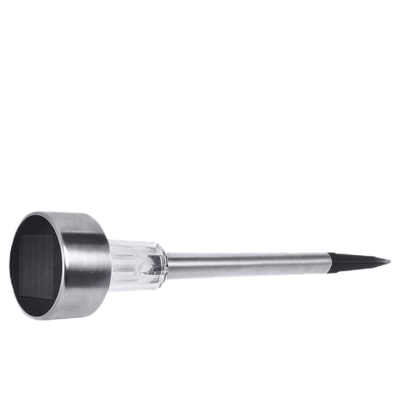 LED Outdoor Solar Lights, 10 pack Stainless Steel Outdoor Solar Lights - Waterproof, Yellow Light