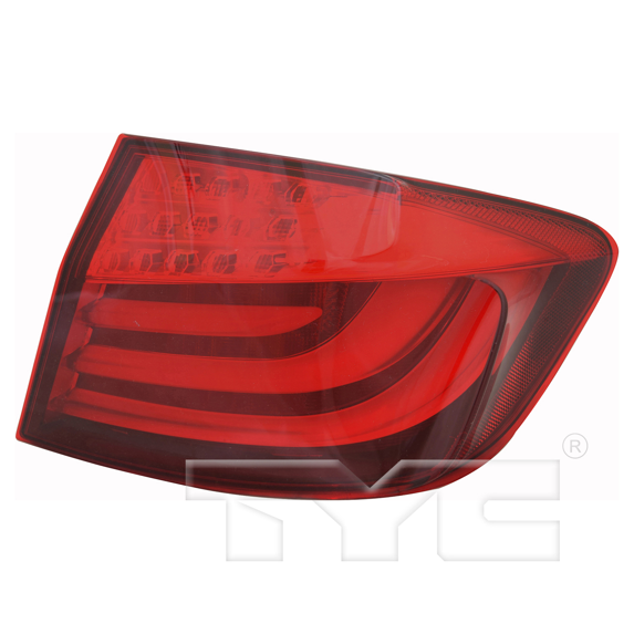 LED Outer Quarter Tail Light Lamp Right Passenger for 11-13 BMW 5 Series Sedan