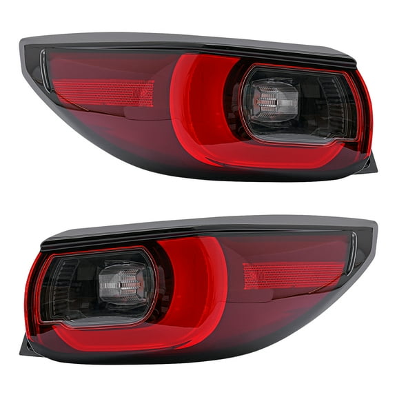 LED Outer Tail Lights for Mazda CX5 CX-5 2022-2023 Rear Lamps w/Turn Signal 1 Pair