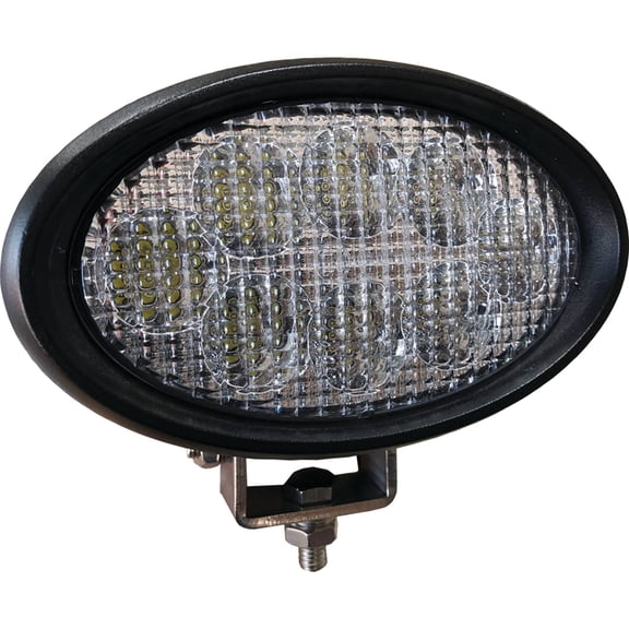 LED Oval Flood Work Light Compatible with Kubota M7-131PB M7-151PB M7-151PBKVT M7-171PB M7-151S M7-171S M7 Tractor Bottom Mount 12-24V 3J030-14770