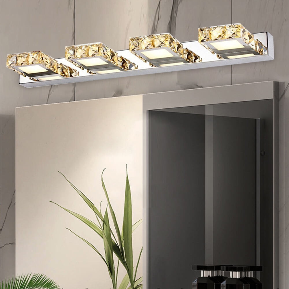 LED Over Mirror Light, K9 Crystal LED Light Over Mirror , Modern Bathroom Mirror Light Fixtures