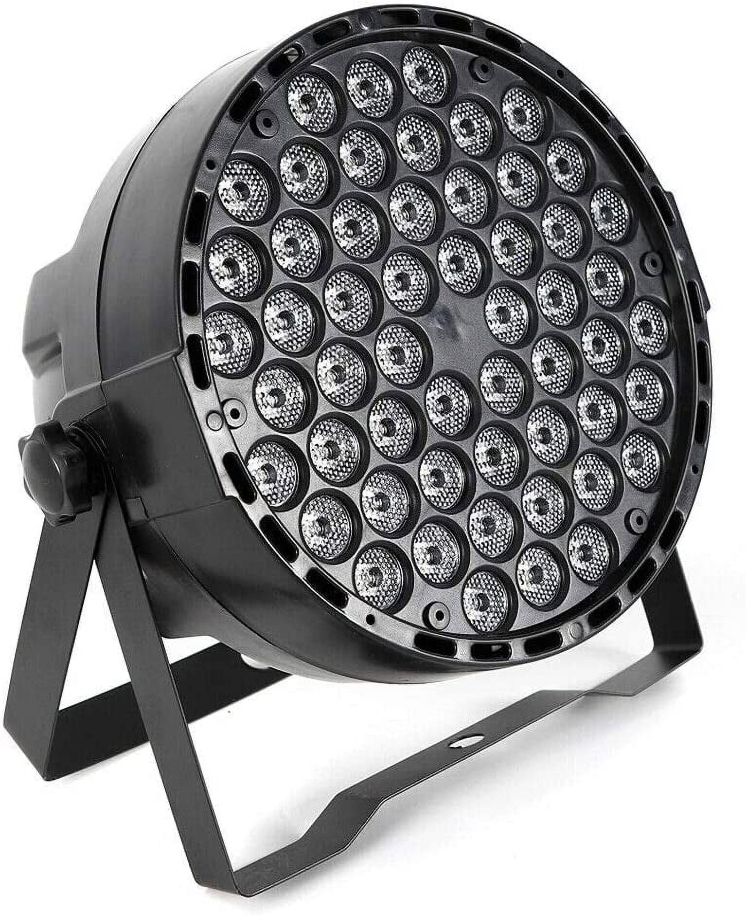 LED Par Lights, 8PCS RGBW DJ Stage Light with 512 Controller, 54 * 3W LED Bulbs Sound Activated Party Lighting for Wedding Party Club Christmas