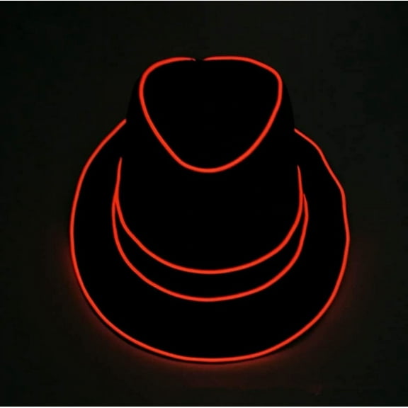 LED Party Hat, LED Disco Top Hat Light Up Hat Flashing Novelty Funky Disco Top Hat for Party Women and Men