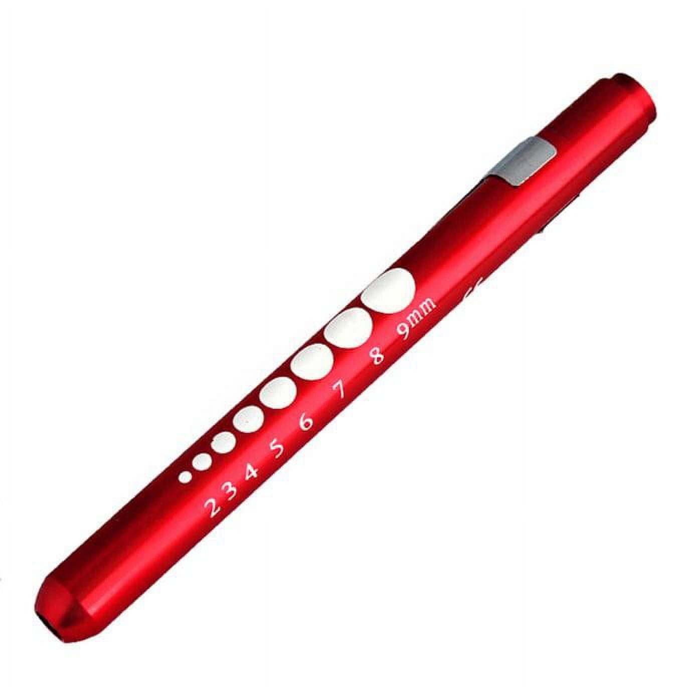 LED Pen Light Flashlight Torch Doctor EMT Emergency RD Snap on