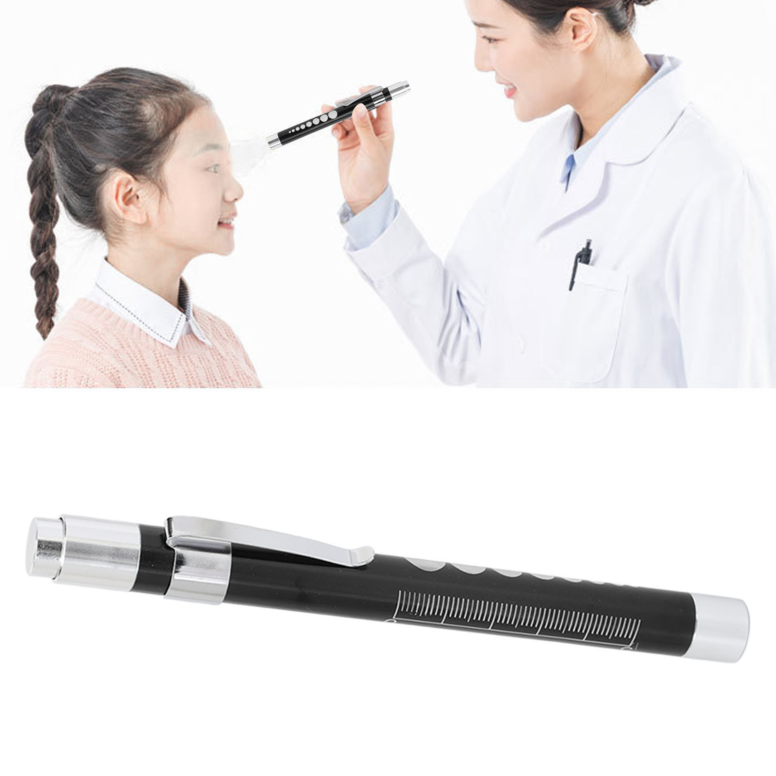 LED Penlight LED Penlights For Doctors LED Penlights LED Penlight White Lighting Concave Head