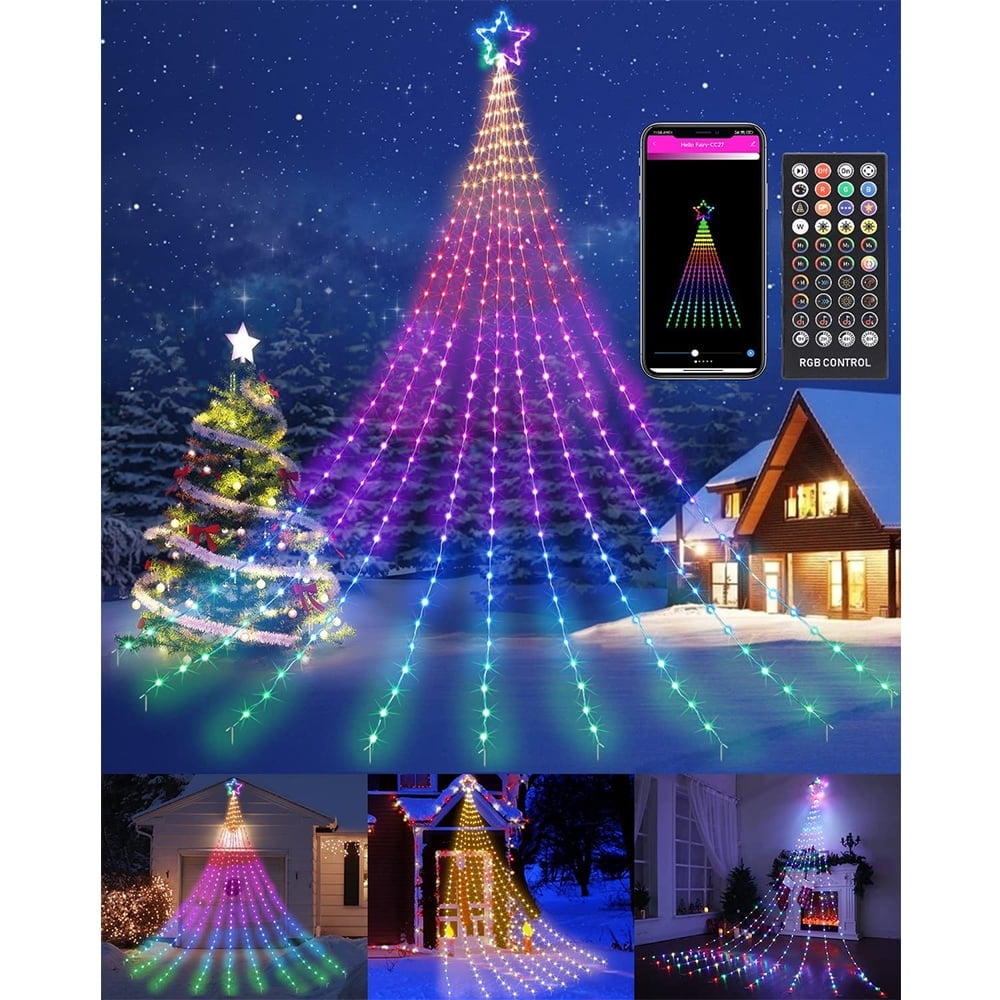 Led hanging tree lights new arrivals