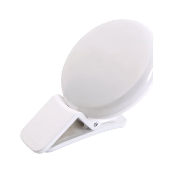 LED Phone Selfie Light, Rechargeable Clip-on Fill Light for Mobile Photography, 3 Temperatures Beauty Light for Video Conference TikTok