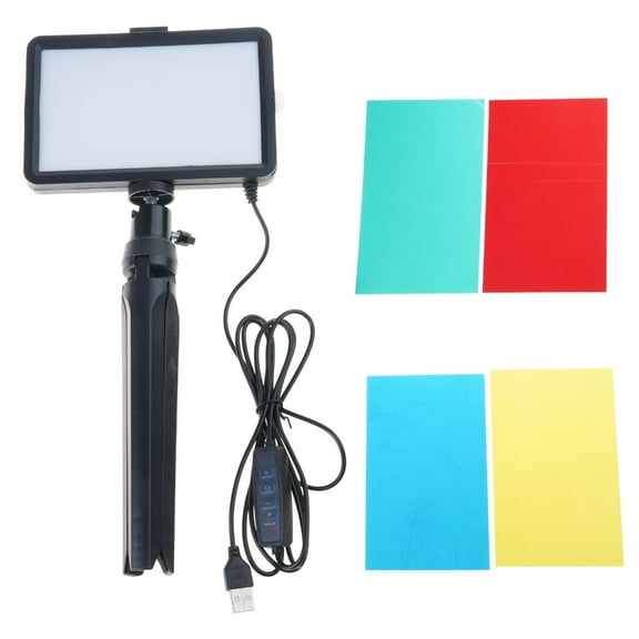 LED Photo Studio Lights 2700-6000K Adjustable Brightness USB Power Optional