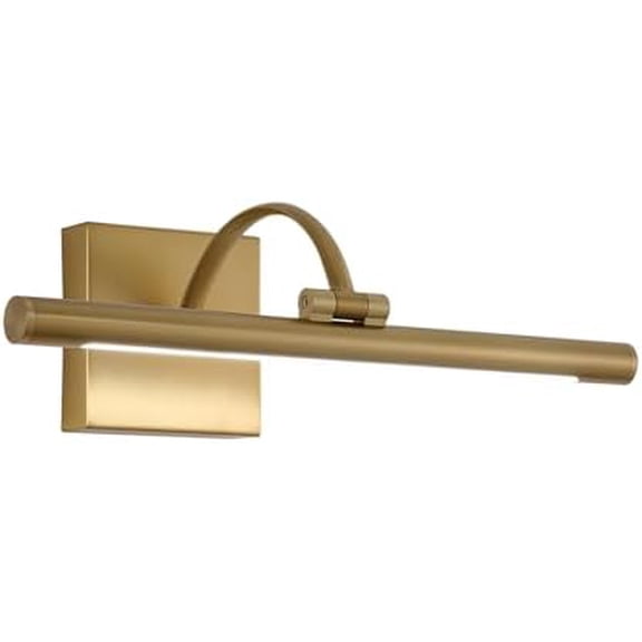 LED Picture Light Wall Mounted, Dimmable Gallery Art Light with Adjustable Arm, 2700K Warm White, Brass Finish Picture Lamp for Paintings Artwork and Wall Decor$$Tools & Hardware Other