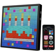 LED Pixel Display, 32 x 32 LED Programmable Pixel Art with APP Control Custom Pattern Animation, Creative Smart Clock for Gaming Room Decor, Christmas Gifts for Boys Girls Kids Adults