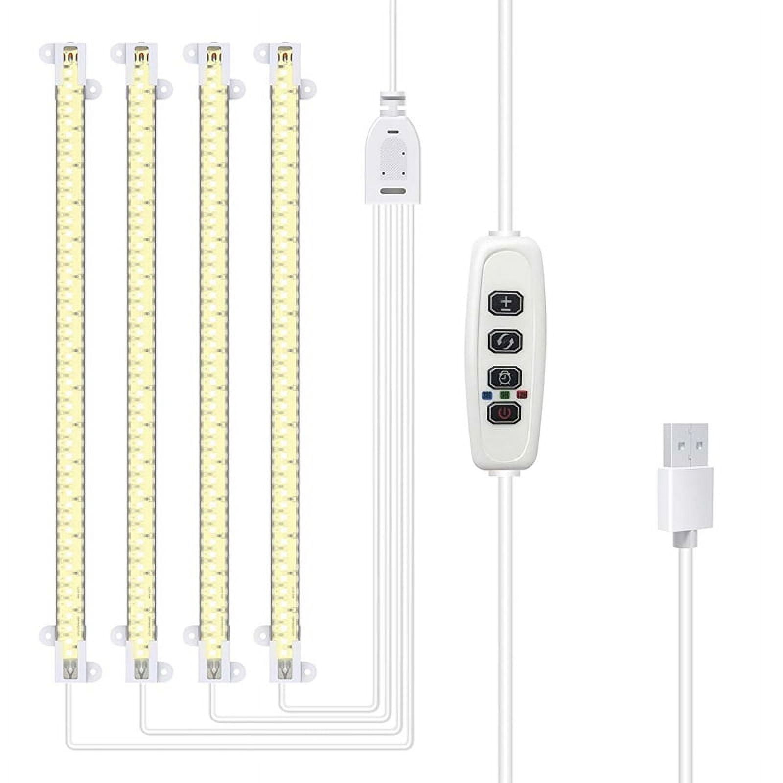 LED Plant Grow Light Strips, Full Spectrum Grow Lights for Indoor