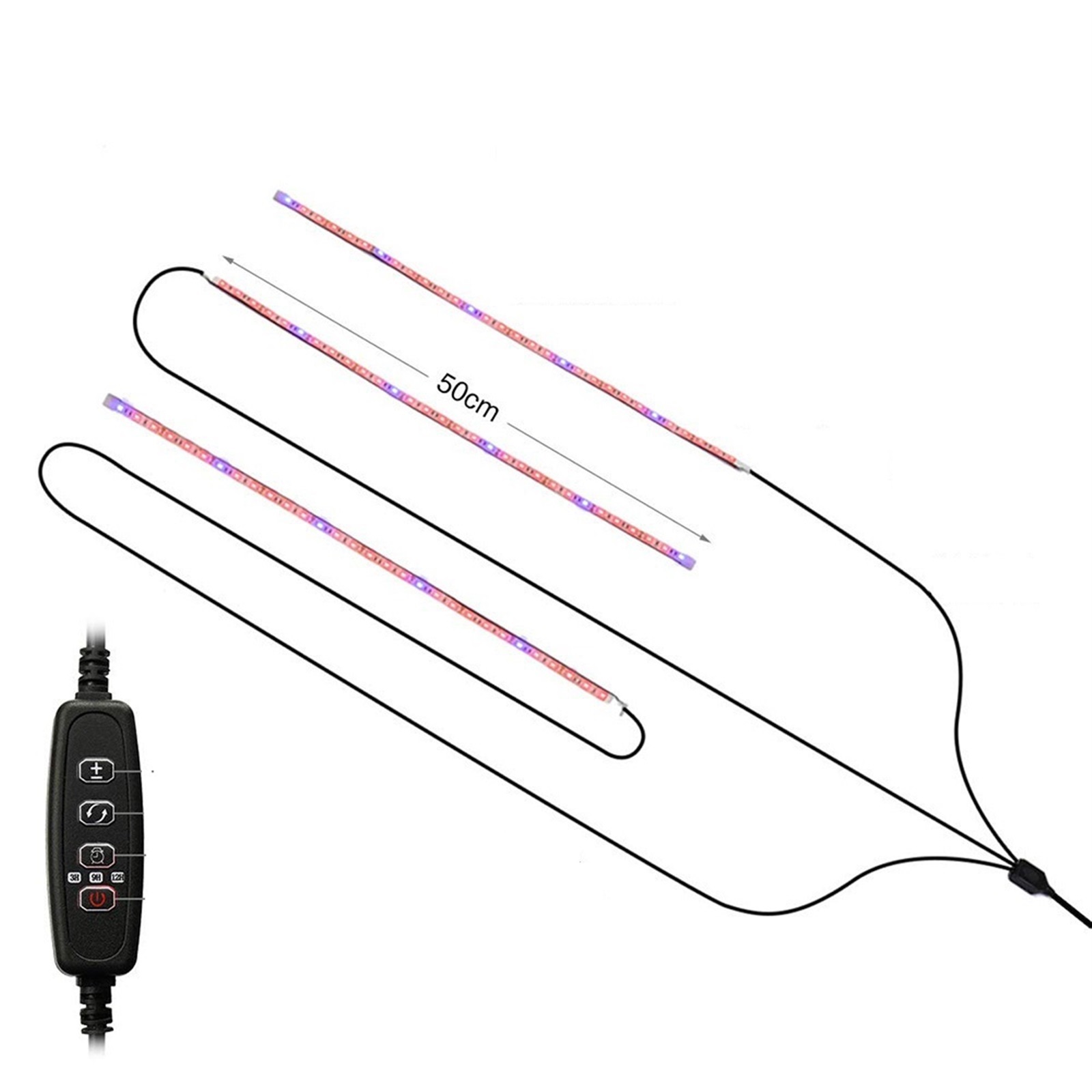 LED Plant Growing lamp, Full Spectrum Grow Light Strips for Indoor ...