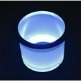 thumbnail image 1 of LED Plastic Lighted Cup Holder with Stainless Steel Rim, Blue, 1 of 1