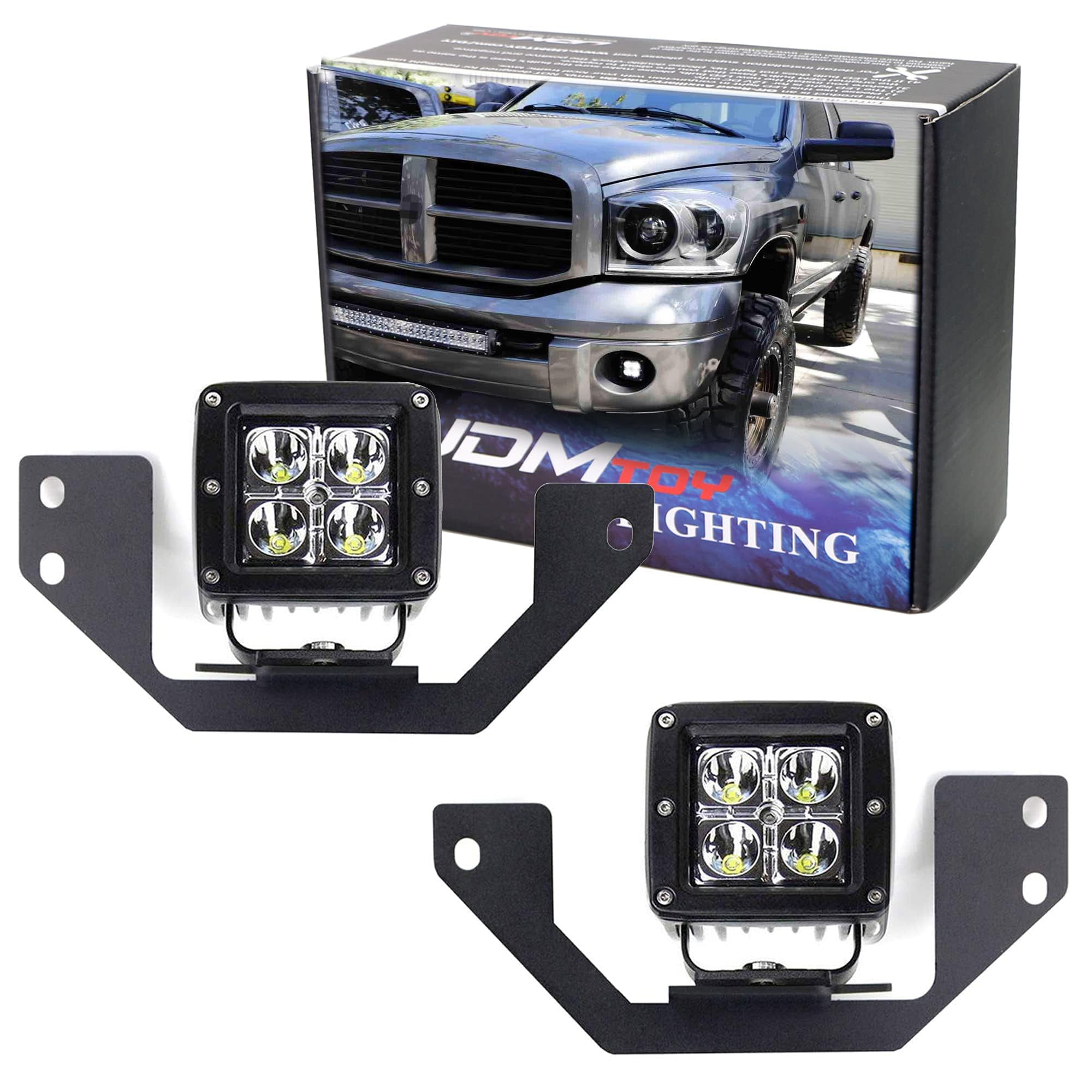 how much is elf bar vape LED Pod Light Fog Lamp Kit For Dodge RAM 1500 2500 3500 & Durango, Includes  (2) 20W High Power LED Cubes, Foglight Location Mounting Brackets &  Wiring/Adapter Harnesses