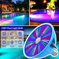 Pool Led Lamp LED Pool Light Bulb 80W 120V Pool Lights for Inground Pool RGBW Color ...