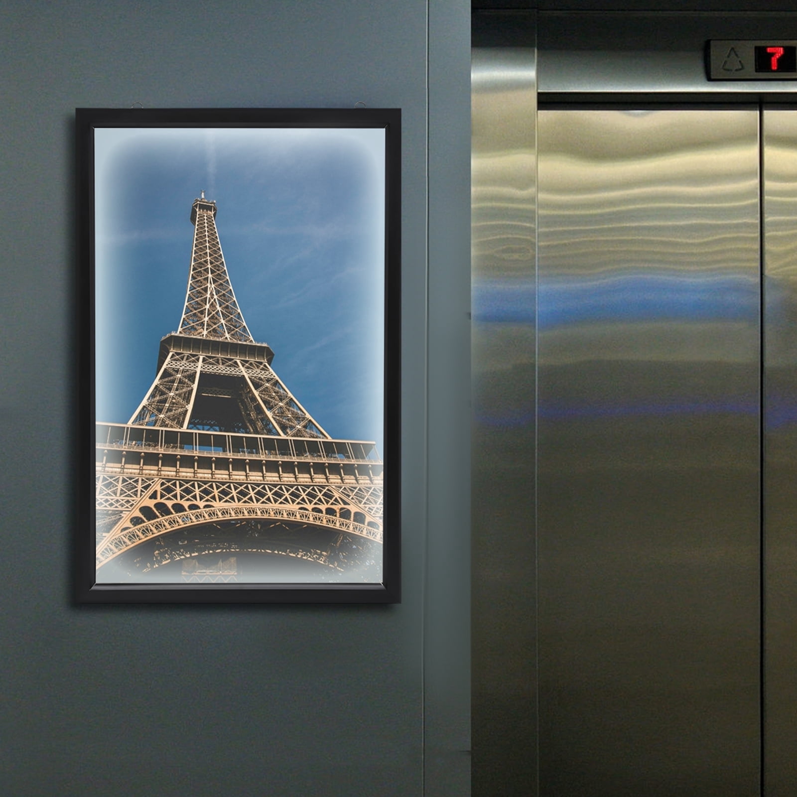 LED Poster Frame Backlit Movie Poster Art Picture Frame Photo Frame ...