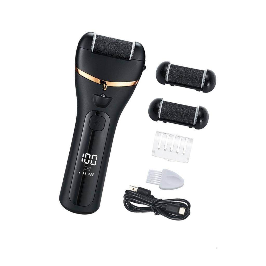 LED Power Display Foot Sander Adjustable Speeds Rechargeable Operation